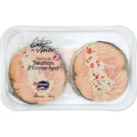 Darnes de saumon Label rouge (2x140g)