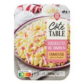 Coquillettes Coté Table Jambon fromage (280g)