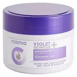 Masque nutritif violet+ aux pigments violets cheveux gris blancs ou blonds (300ml)