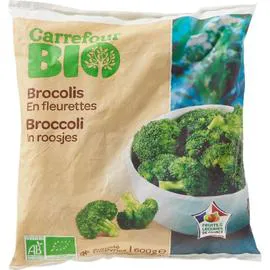 Brocolis bio en fleurettes (600g)