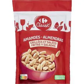 Amandes grillées et salées (200g)