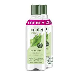 TIMOTEI Shampooing purifiant thé vert Bio 2x300ml