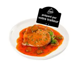 Plat cuisiné langue de boeuf sauce piquante (150g)