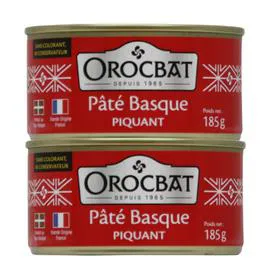 Pâté basque piquant (2x185g)