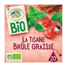 LA TISANIÈRE Infusion brule graisse Bio 30g