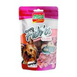 Friandise pour chien Fish'os cube (80g)