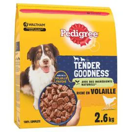 Croquettes pour chien adulte, riche en volaille (2,6kg)