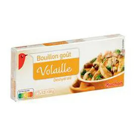 Bouillon déshydraté en cube goût volaille (12x10g)
