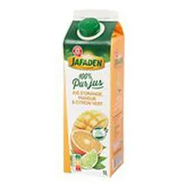MARQUE REPÈRE, JAFADEN Pur jus Orange mangue citron 1l