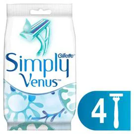 GILLETTE, VENUS Jetables Simply 2 Lames X4 x4
