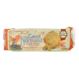 Biscuits carré caramel beurre salé (140g)