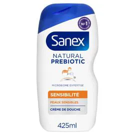 SANEX Gel douche Natural Prebiotic - Sensitive 425ml