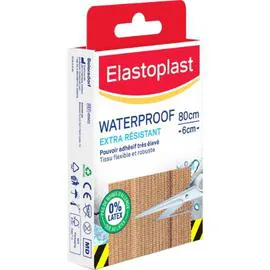 Pansement bande à découper tissu resistant waterproof (x8)