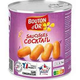 BOUTON D'OR Saucisses cocktail 200g