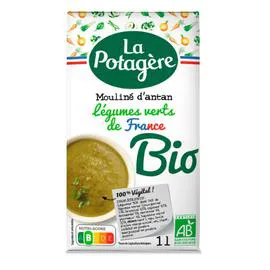 LA POTAGÈRE Soupe bio d'antan aux légumes verts 1l