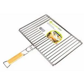 Grille double barbecue 40x29 cm (l'unité)