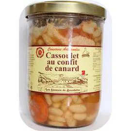 Cassoulet au confit de canard (765g)