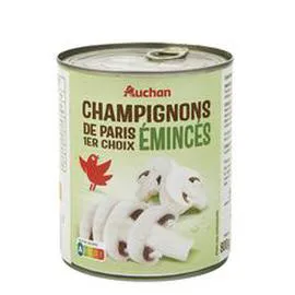 Champignons de Paris émincés (460g)