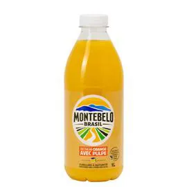 Montebelo Brasil Pur jus orange avec pulpe (1l)