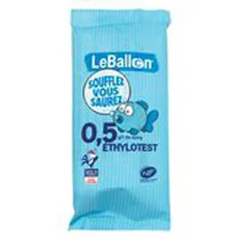 Ethylotest classique Contralco 0,5g/L sans chrome usage unique (l'unité)