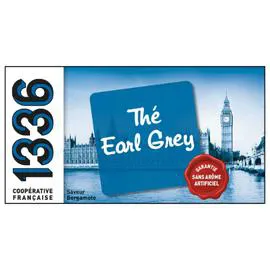 Thé noir Earl Grey (40g)