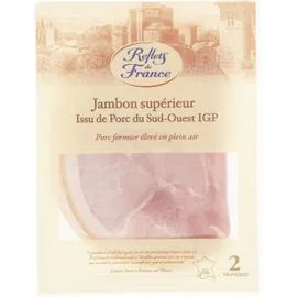 Jambon supérieur avec couenne (120g)