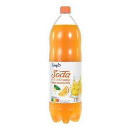 Soda saveur orange (1,5l)