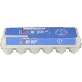 Oeufs Moyen (x12)
