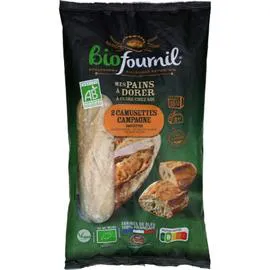 BIOFOURNIL Baguettes bio camusettes campagne 2x200g