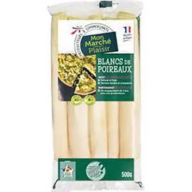 MON MARCHÉ PLAISIR Blancs de poireaux 500g