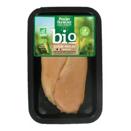 Filets de poulet bio fermier (454g)