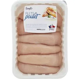 Filets de poulet blanc (2kg)