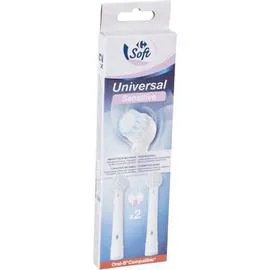 Brossettes Universal Sensitive (x2)
