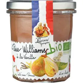Confiture bio poire vanille (320g)