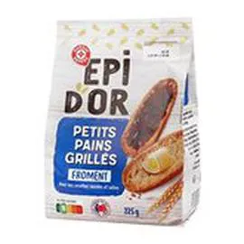 MARQUE REPÈRE, ÉPI D'OR Petits pains grillés Froment 225g