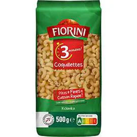 FIORINI Pâtes coquillettes 3 minutes 500g