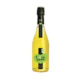 Jus de pomme pétillant bio (75cl)