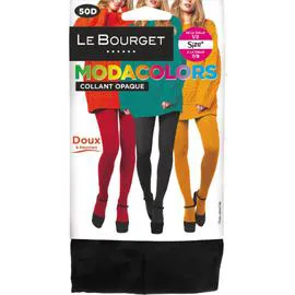 Collants Modacolors Opaque noir T5/6 (l'unité)