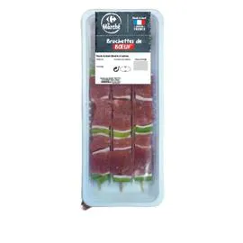 Brochettes de boeuf (3x100g)