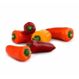 Mini poivrons rouges et verts (200g)