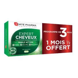 Compléments alimentaires pour cheveux triples actions (x84)