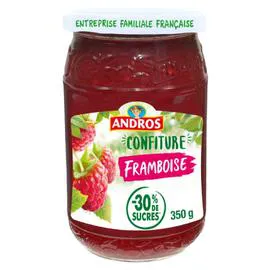 Confiture allégée framboises (350g)