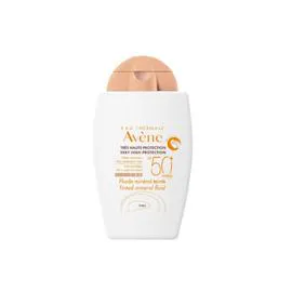 Protection Solaire Fluide Minéral Teinté Beige Spf50+ (40ml)