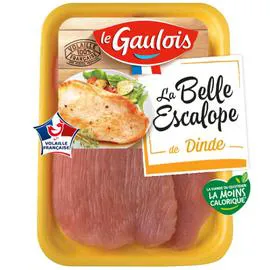LE GAULOIS Escalopes de dinde 240g