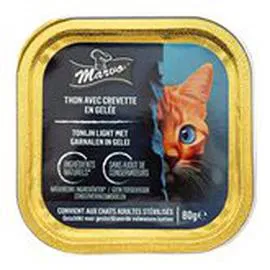 Effiloché en gelée Marvo Thon crevette riz (80g)