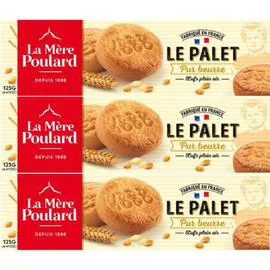 Palets pur beurre (3x125g)