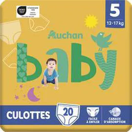 Culotte pour bébé taille 5 (12-17kg) (x20)