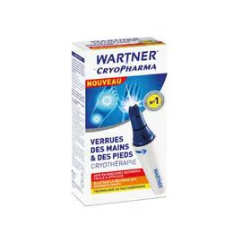 Traitement verrue mains et pieds cryothérapie (l'unité)