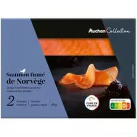 CULTIVONS LE BON Saumon fumé de Norvège (80g)
