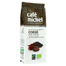 Café Moulu Mélange Corsé Pérou-Tanzanie Bio (250g)